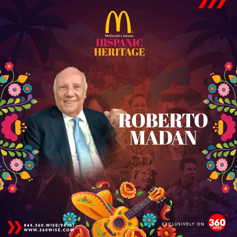 Roberto Madan, Chairman of the local HACER Scholarship Program and McDonald’s Owner/Operator.