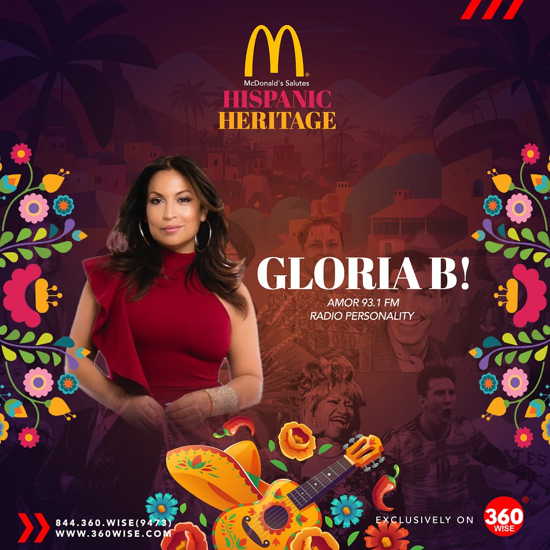 Gloria B Gloria B - McDonald's Hispanic Heritage - 360WiSE